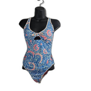 NWOT Roxy One Peice Swimsuit Big Kids Size 16 UPF 50+